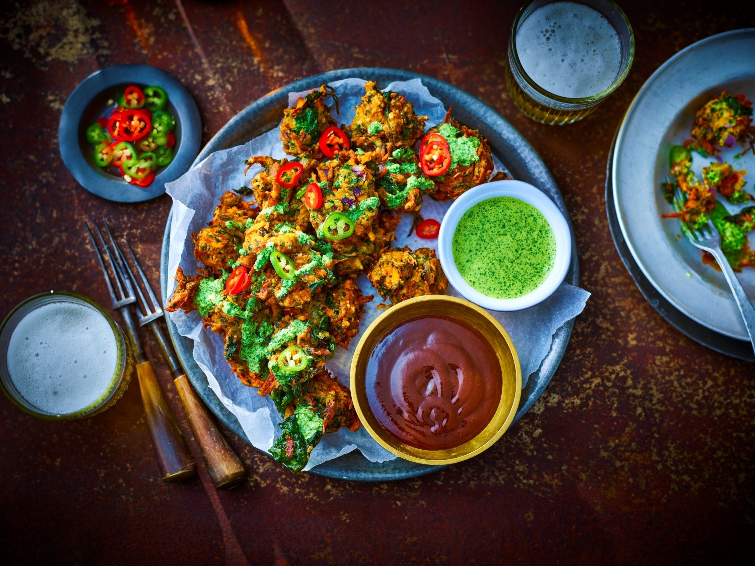 Pakora with Maggi Tamarind Sauce