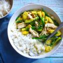 Thai Green Curry with Leftovers